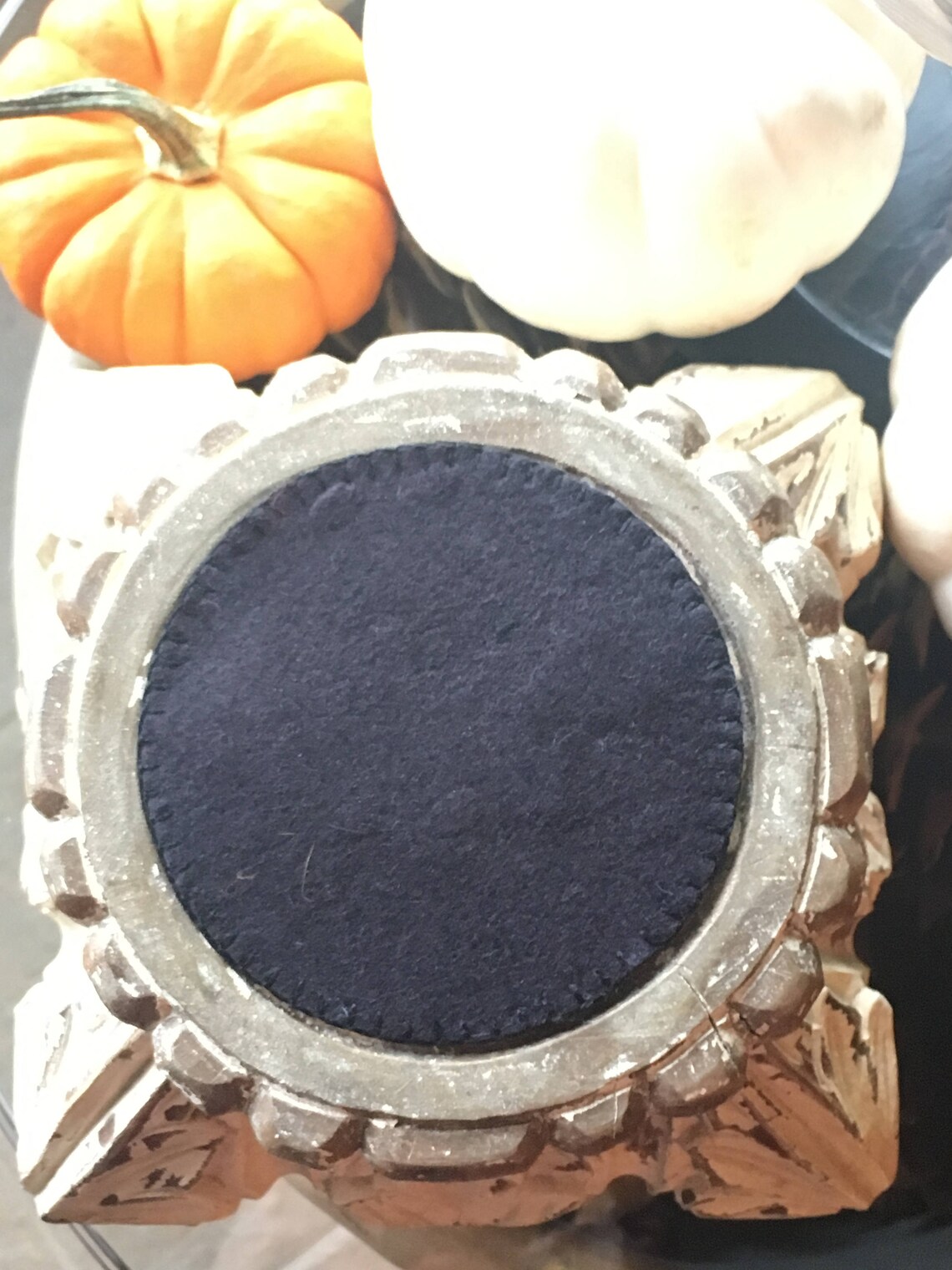 Hand sewn Halloween bat wool felt drink coasters Etsy