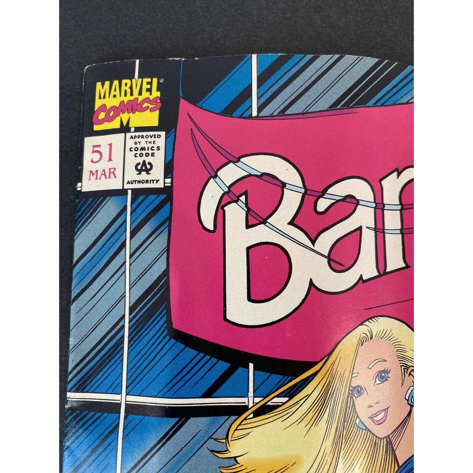 Barbie Vol 1 #63 RARE!! Marvel Comics FINAL ISSUE NM- Movie