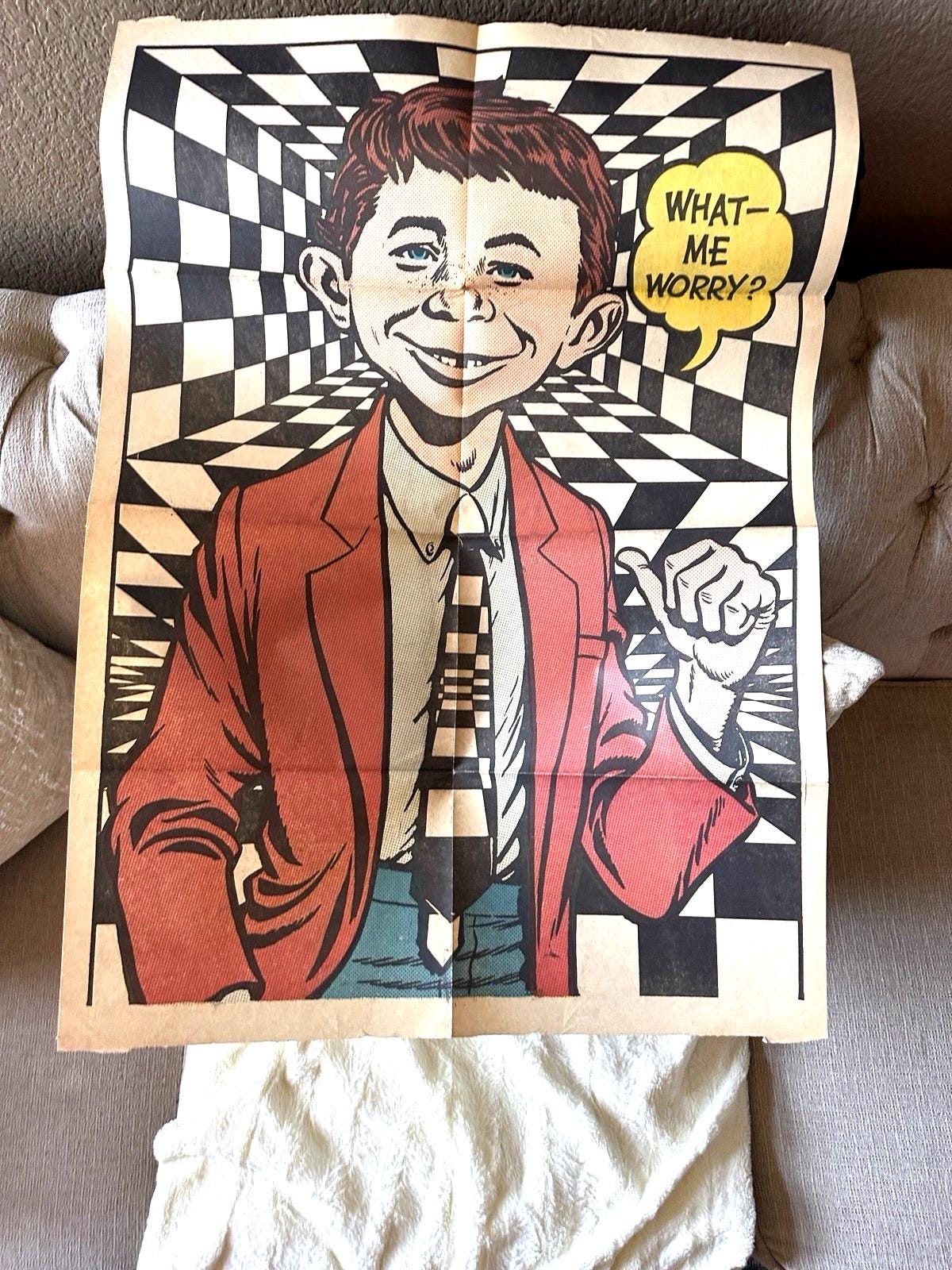 70年代 alfred e neuman ポスター Alfred E Neuman Poster - Etsy