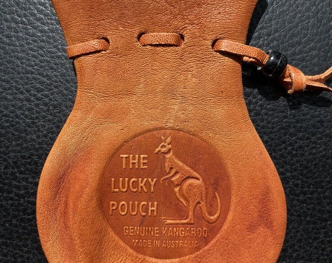 Australian Lucky Kangaroo Kangeroo Pouch Scrotum Leather Coin Etsy