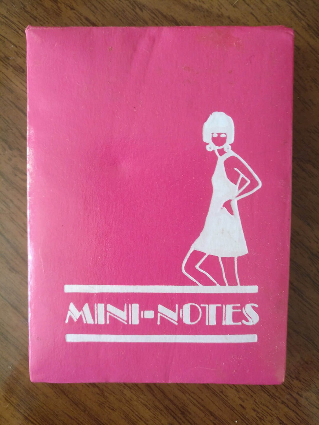 Vintage 1960s Small Pink Writing Notepad Notebook With Mirror - Etsy