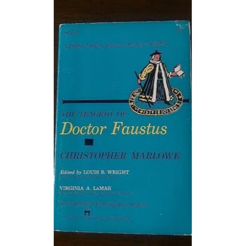 The Tragedy of Doctor Dr. Faustus General Readers Edition Book Etsy