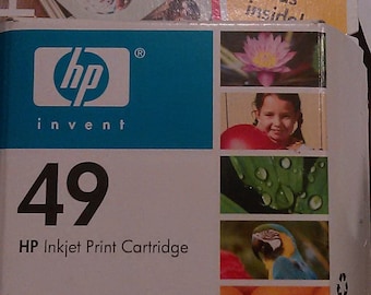 Genuine HP Invent Tri Color 49 Inkjet Printer Ink Expired Sept 2005