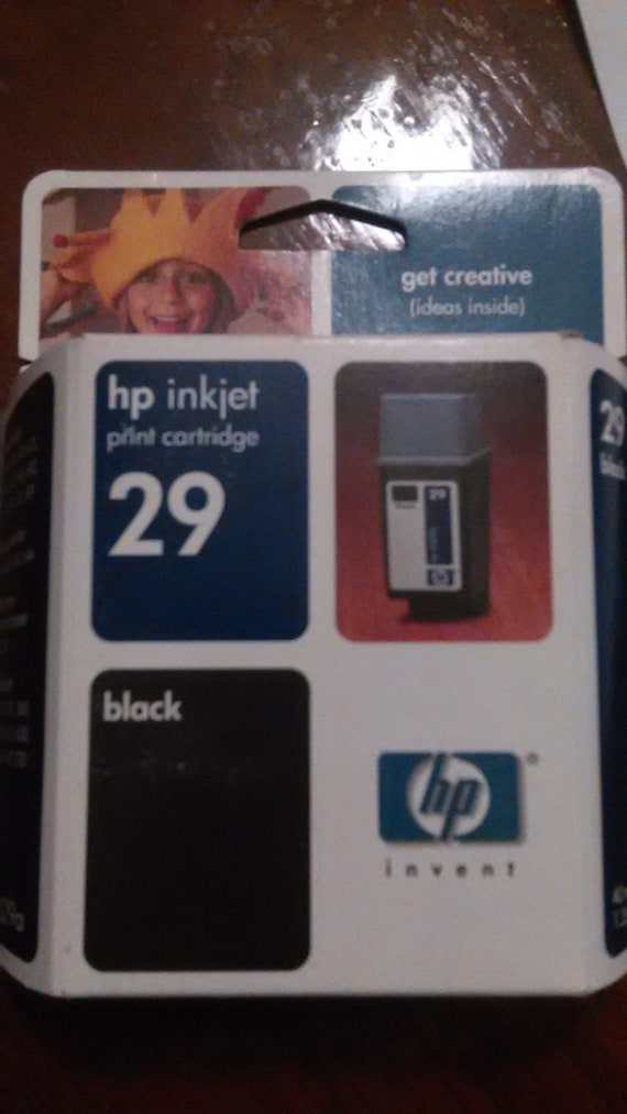 Expired Genuine HP Inkjet Black 29 Printer Ink Cartridges Etsy