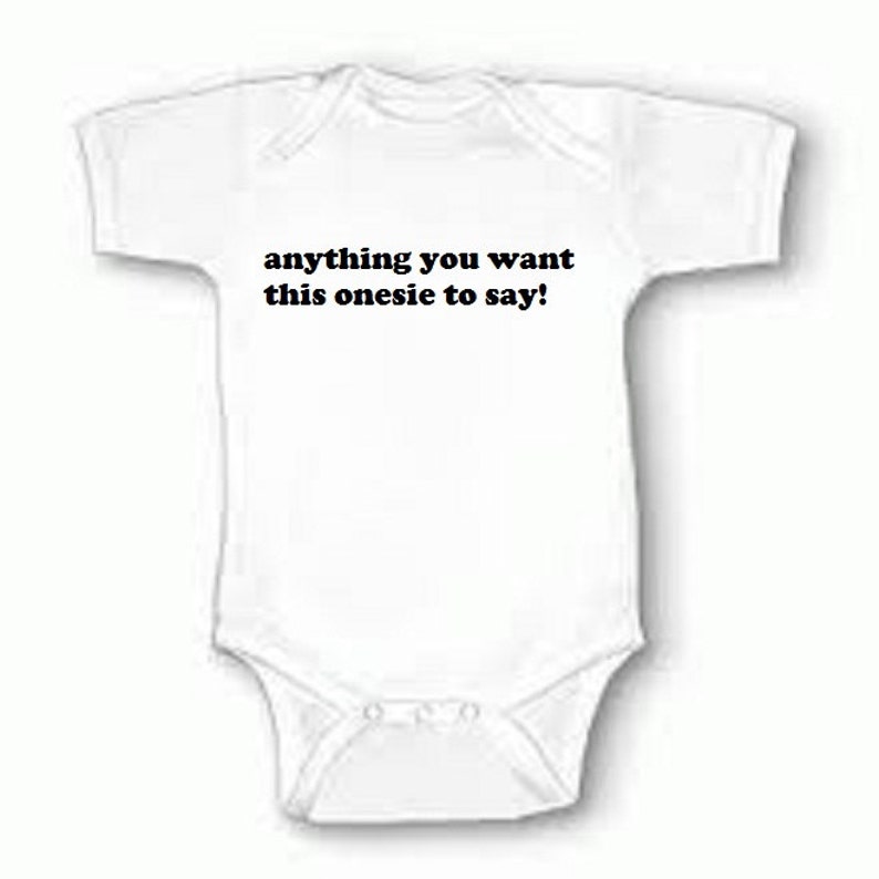 personalized baby bodysuit custom baby one piece with snaps white personalized baby romper