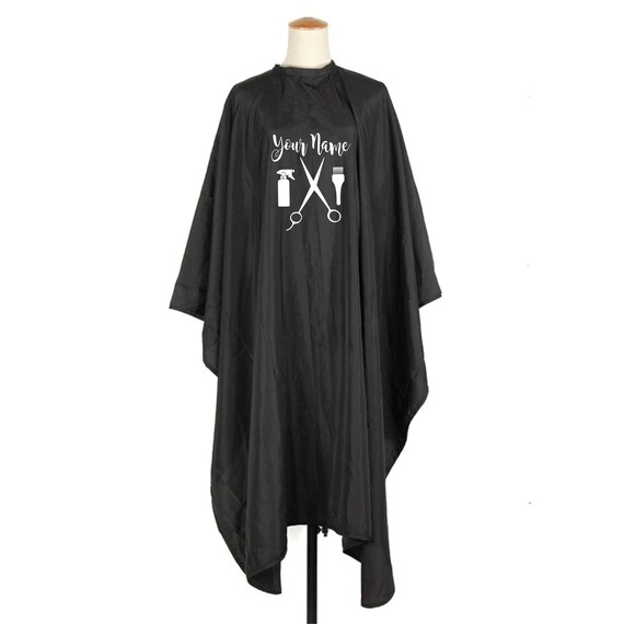 Hair Stylist Cape Hair Dresser Cape Custom Hair Stylist Etsy