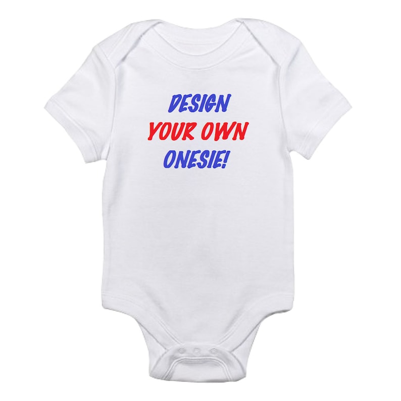 personalized baby bodysuit custom baby one piece with snaps white personalized baby romper