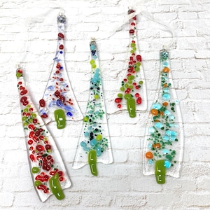 9 Funky Tree Ornaments in Assorted Colors & Styles - Etsy