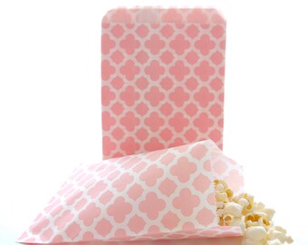 Pink Spanish Tile Favor Bags (25 Pack): Wedding, Shower, Birthday