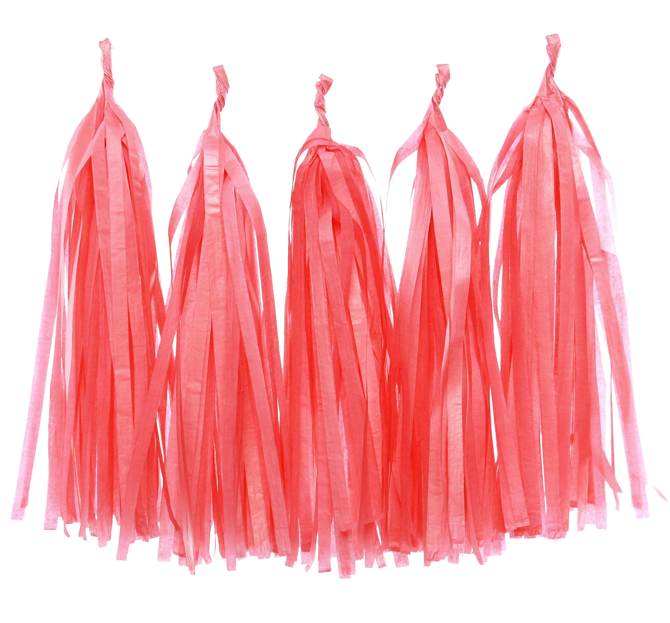Pink Tassel Garland for Childrens Birthday Party Food Supplies Kids  Children's Party Garland Party Decorations Celebration Kit Coral Pastel