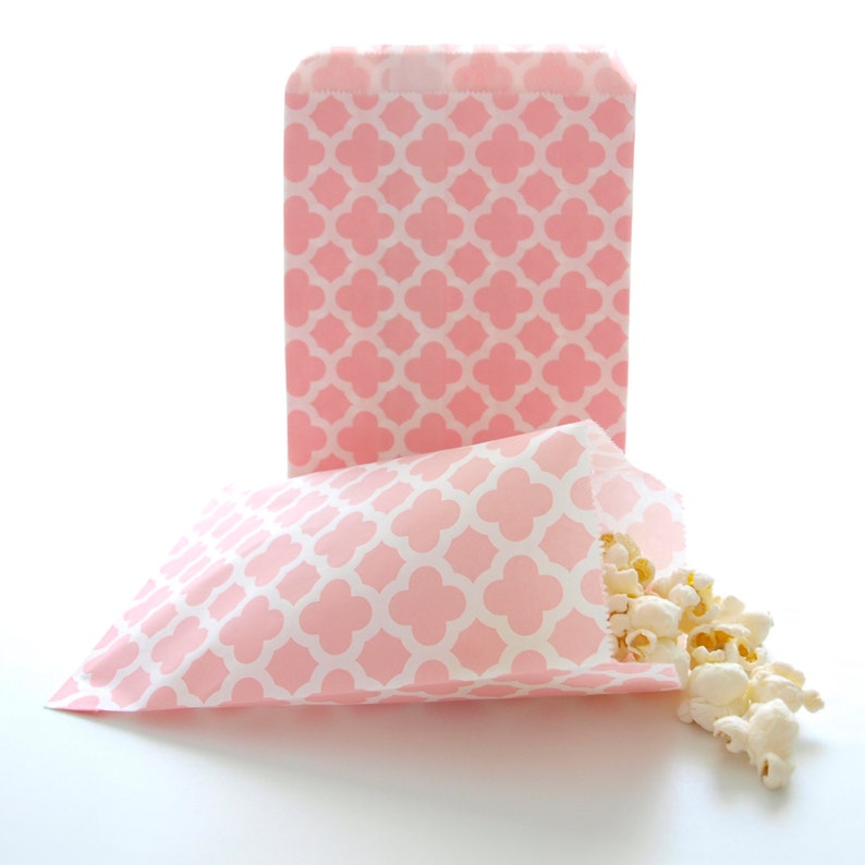 Bright Pink Paper Party Bags (Pack Of 12) | Hot Pink Party Supplies - View #8