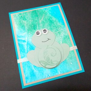 Mother's Day Frog- Handmade Greeting Card for Mom- Frog Pun Greeting- For Her
