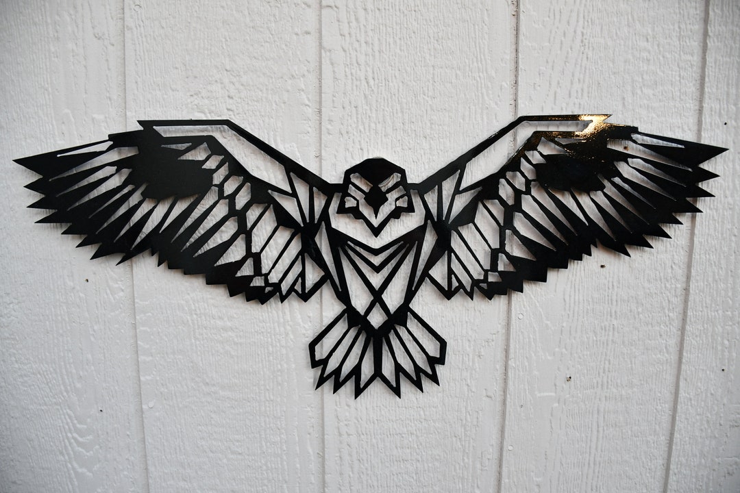 Geometric Eagle Wall Art / Metal Art Etsy