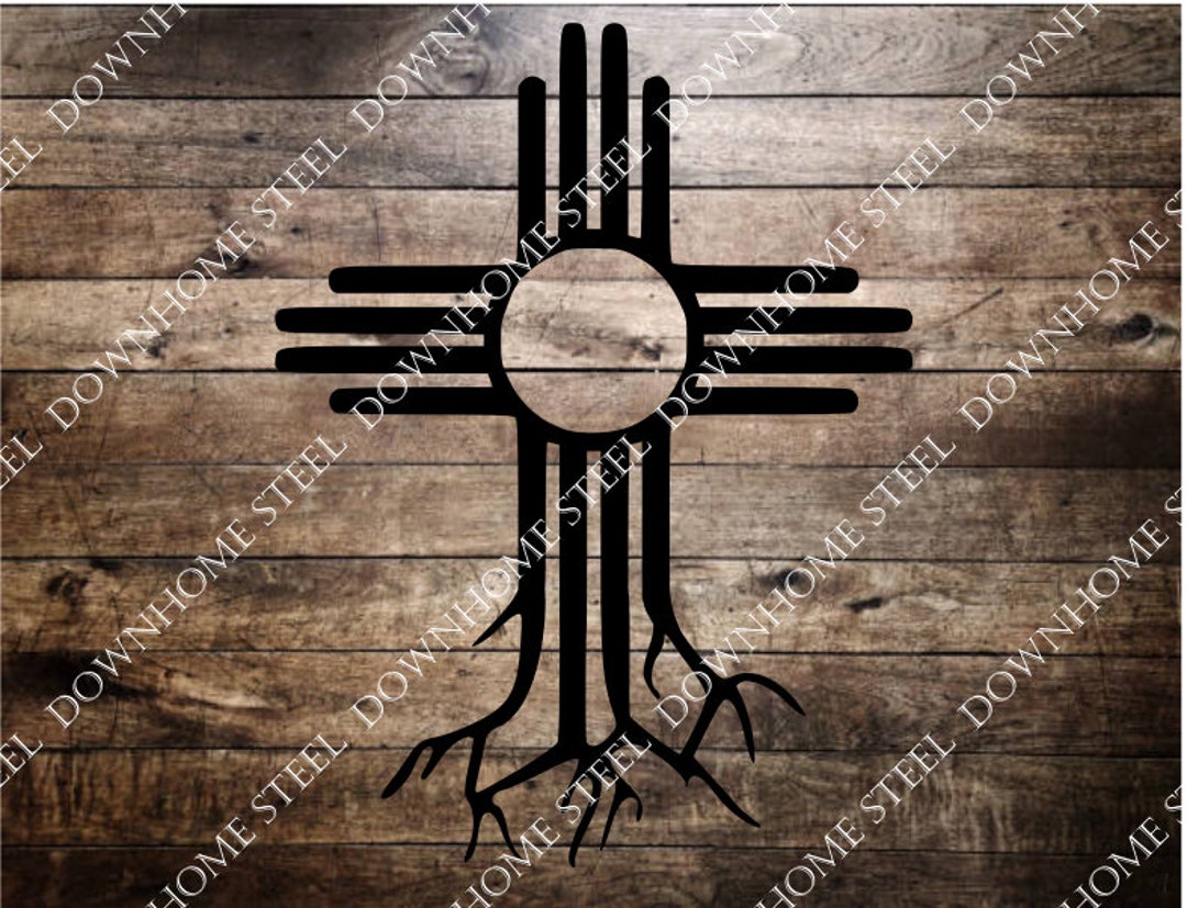 Southwest Zia Roots Svg/dxf Downhome Steel Digital Download Laser CNC