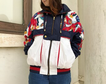 navy edge to edge jacket