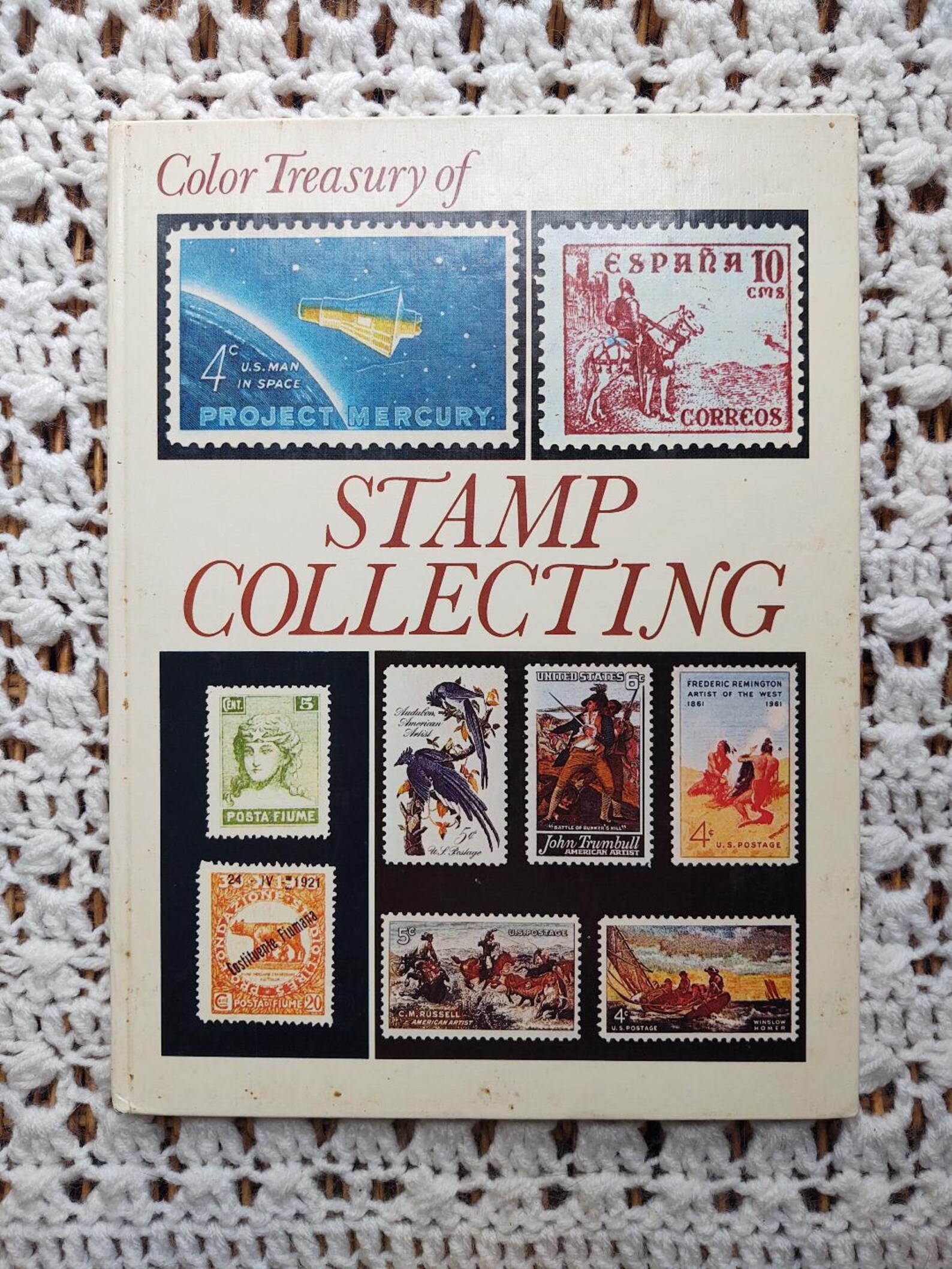 Vintage 1973 Stamp Collecting Book. Modern History in the Etsy
