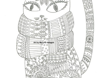 4000 Winter Cat Coloring Pages , Free HD Download 4000 Winter Cat Coloring Pages , Free HD Download