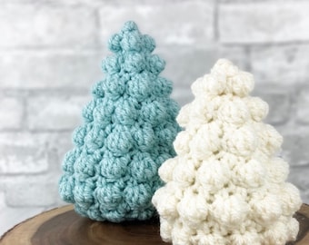 Bobble Christmas Tree Crochet Pattern: Rustic Holiday Decor (PDF Pattern)