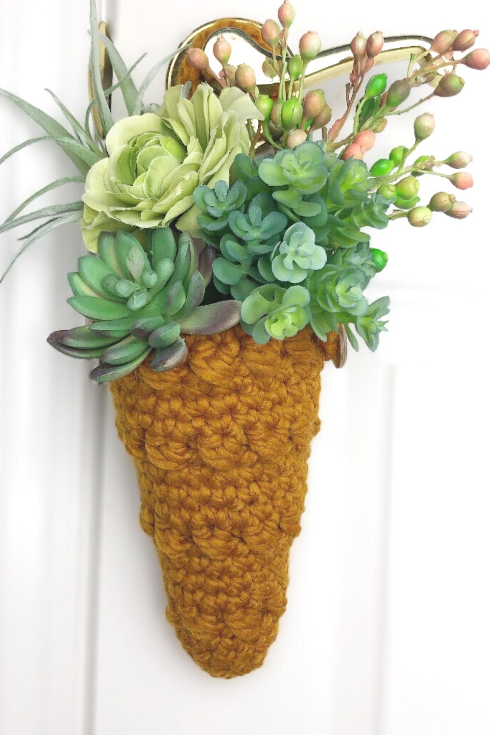 May Day Basket Crochet Pattern Hanging Flower Basket