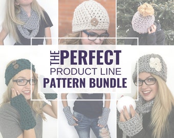 CROCHET PATTERN BUNDLE | The Perfect Product Line for Markets, Fairs, and Online Sales