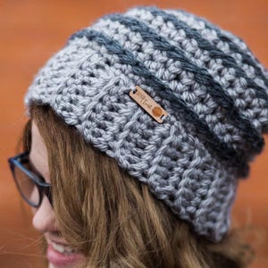Ribbed Beehive Beanie Crochet Pattern: Super Bulky Women's Winter Hat (PDF Pattern) image 6