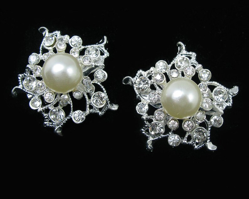 6pcs Wholesale Brooch Crystal Rhinestone Brooch Pearl Brooch Etsy