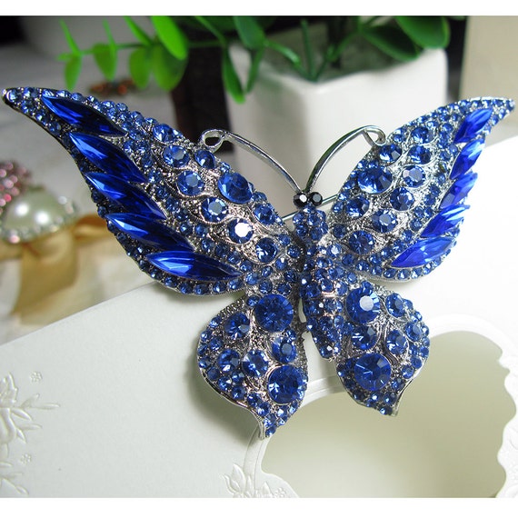 Crystal Butterfly Bouquet Jewelry