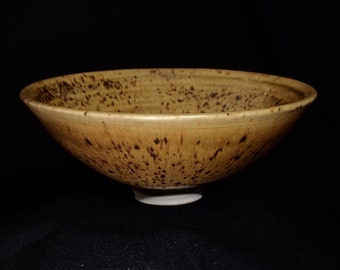 Signed Heino Pottery Dish: Hand Thrown Glazed Ceramic Bowl, Ojai California