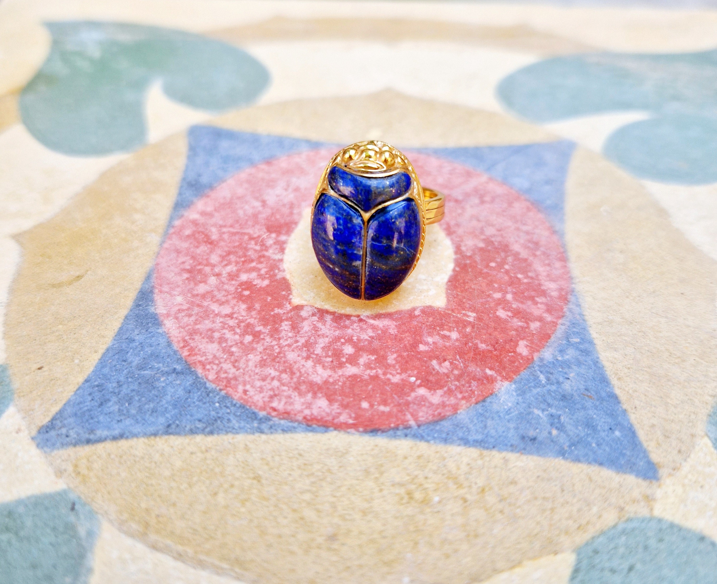 Q&Q Fashion Vintage Egyptian Cleopatra Khepri Scarab...