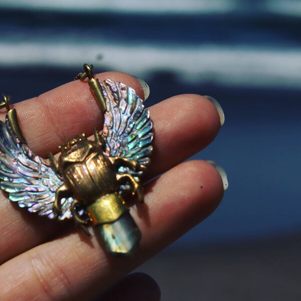 Phoebe Necklace Abalone main image 0