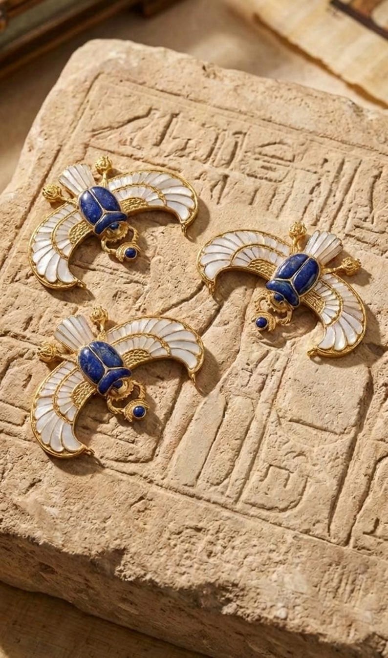reserved listing for Rubis PECTORAL OF TUTANKHAMON