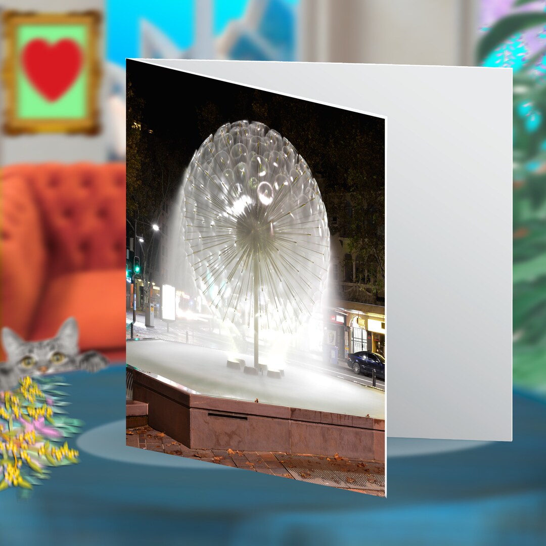 Kings Cross Fountain El Alamein Memorial Fountain the Etsy