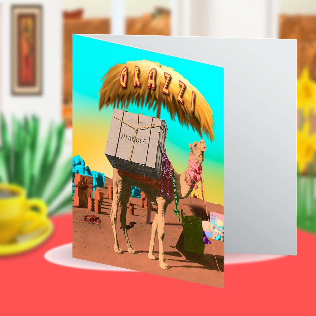 Maltese Language Grazzi Thank You Greeting Card Karta Grazzi Etsy