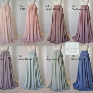 etsy maxi skirt