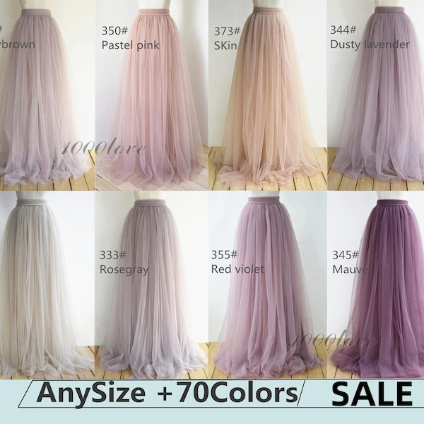Maxi tulle skirt,wedding bridesmaid softest tulle skirt ,maxi dress bridesmaids dress ,women clothing