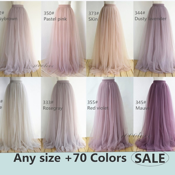 Maxi tulle skirt,wedding bridesmaid softest tulle skirt ,maxi dress bridesmaids dress ,women clothing