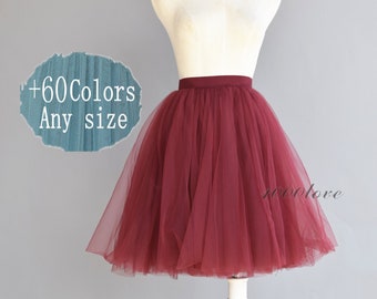 Adult tulle skirt dress, adult tulle skirt women's tutu,adult short tulle skirt,custom for any size and any color
