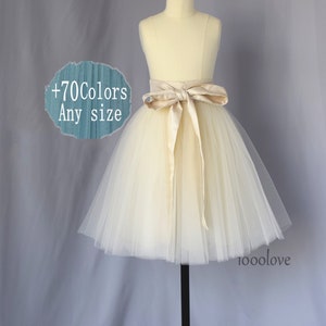Baby tulle skirt, girl&#39;s skirt tutu skirt,Flower girl tulle tutu