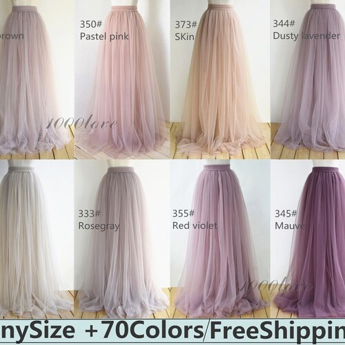 Maxi tulle skirt,wedding bridesmaid softest tulle skirt ,maxi dress bridesmaids dress ,women clothing