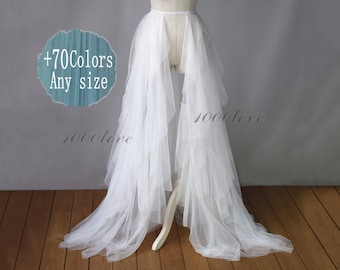 Irregular detachable  over skirt,  see through overskirt ,photoshoot irregular overskirt,hippie style