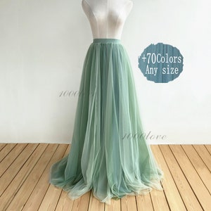 Mixture color tulle skirt ,Mix with 3 color,custom any color, adult wedding  bridesmaid dress photo shoot skirt,free combination