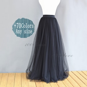 Erwachsene schwarze Frauen Tüllrock, weichsten Tüllrock, Elegante Schönheit Brautjungfer Kleid benutzerdefinierte Größe Engagement Kleid