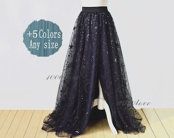 Sparkle tulle  skirt,sparkle glitter 2 layer softest elegance skirt ,bride wedding  skirt,photo shoot tulle skirt