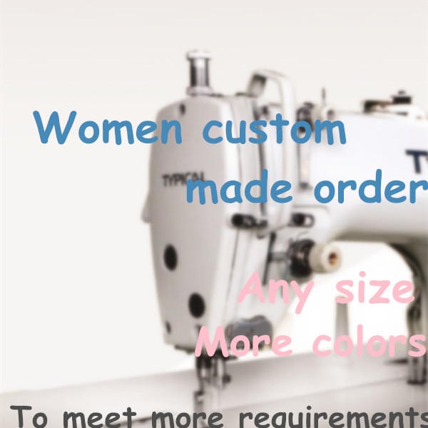 Women custom fee,add one pocket fee,add layer fee,add sash fee