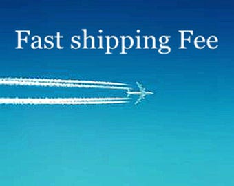 Fast shipping fee