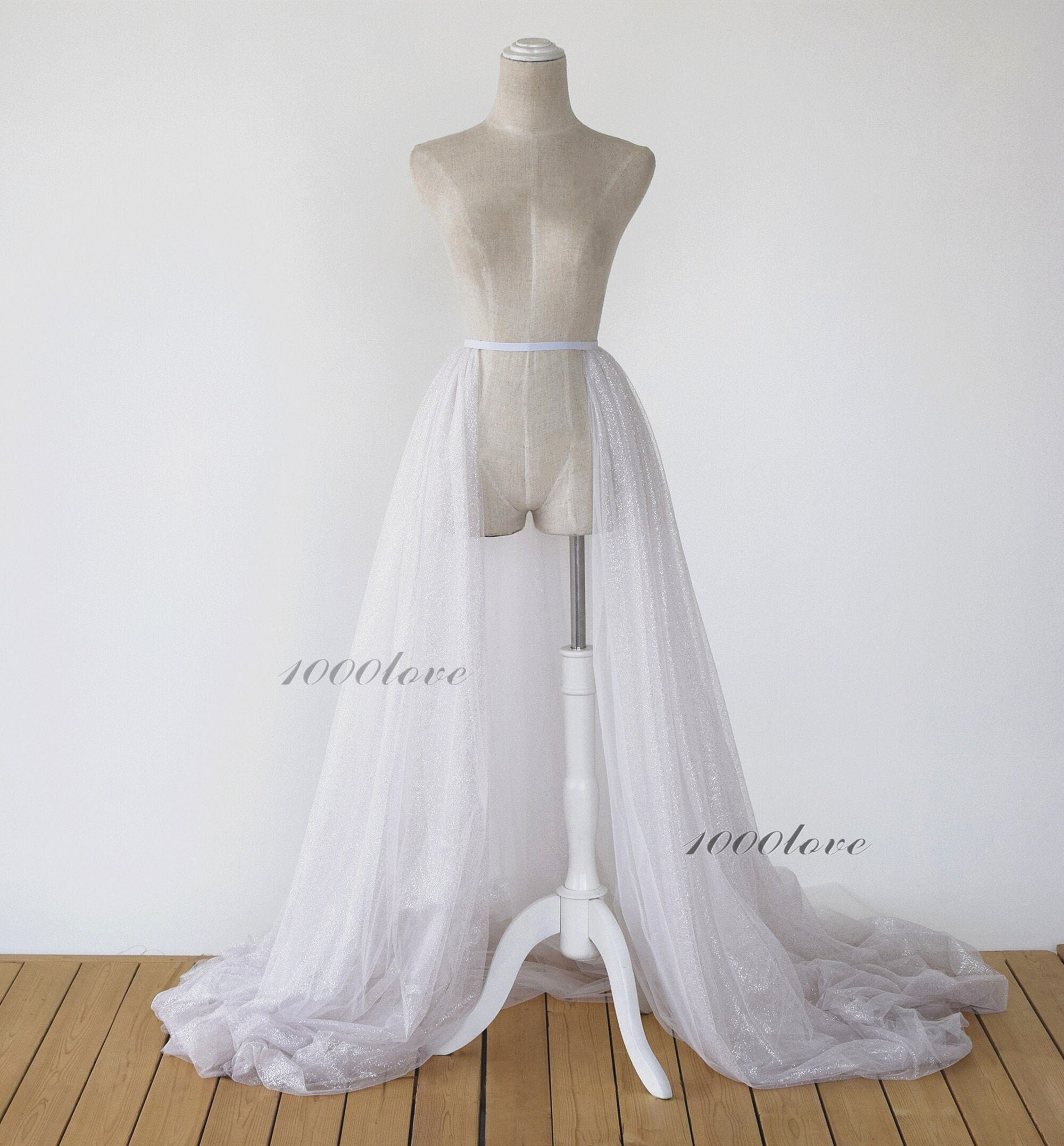 Kleinfeld detachable skirt discount