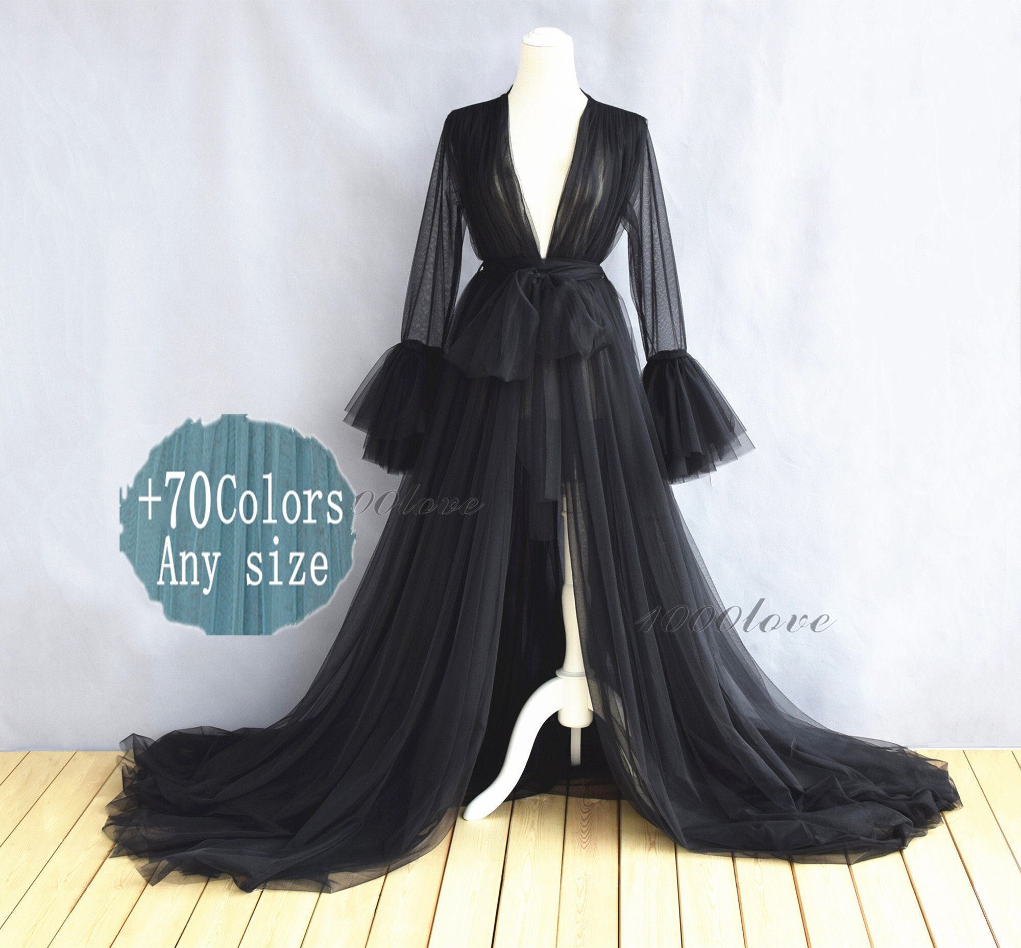 green emerald velvet dress Light Blue Strapless Frill-Layered Fluffy Dress main image 1