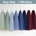 Adult knee length tulle skirt, middle length tea length bridesmaid wedding tulle skirt ,custom size women tutu 