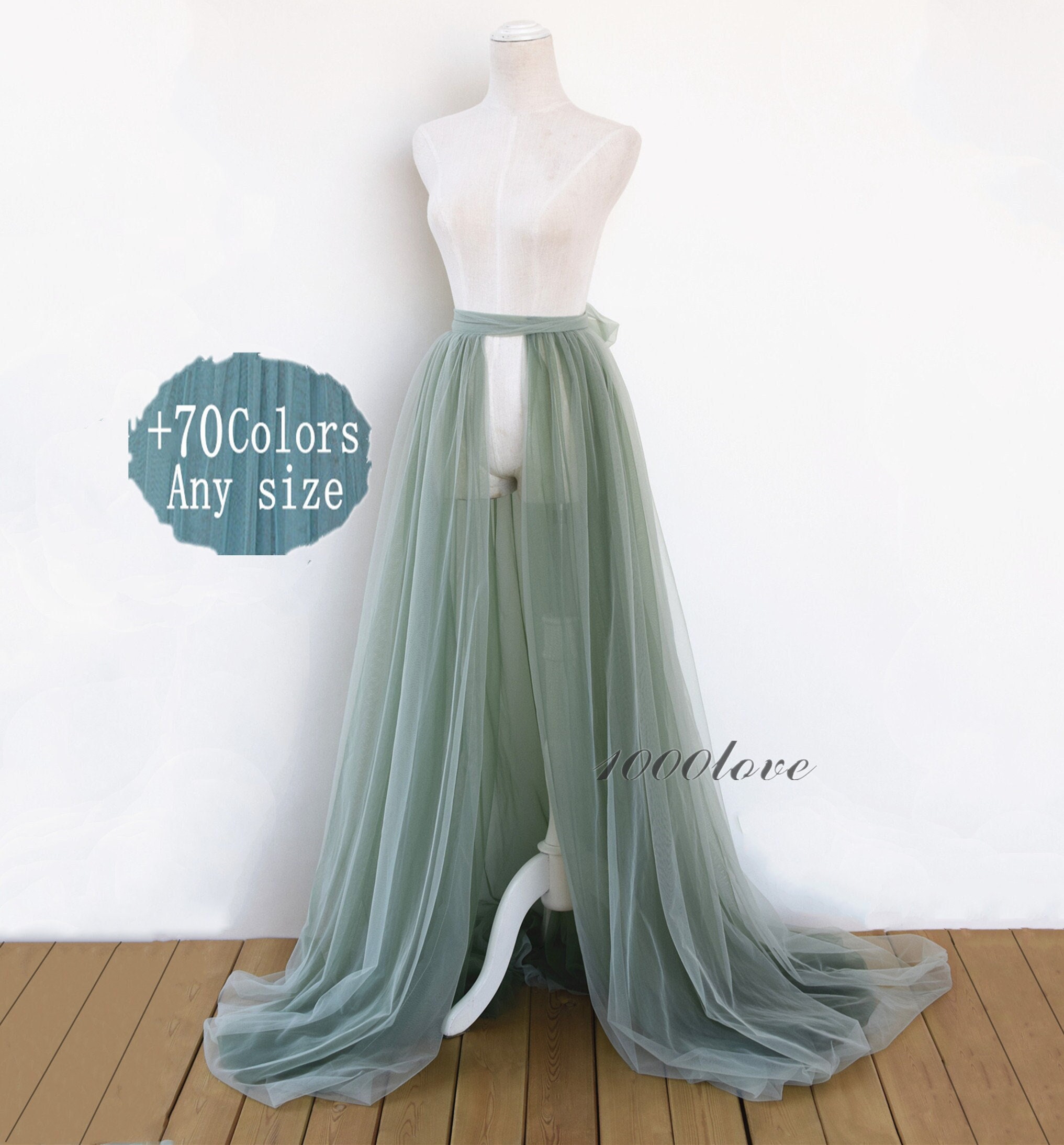 Multicolor detachable overskirt, one layer two layer or three layer ,softest tulle skirt ,bride wedding skirt,photo shoot tulle skirt