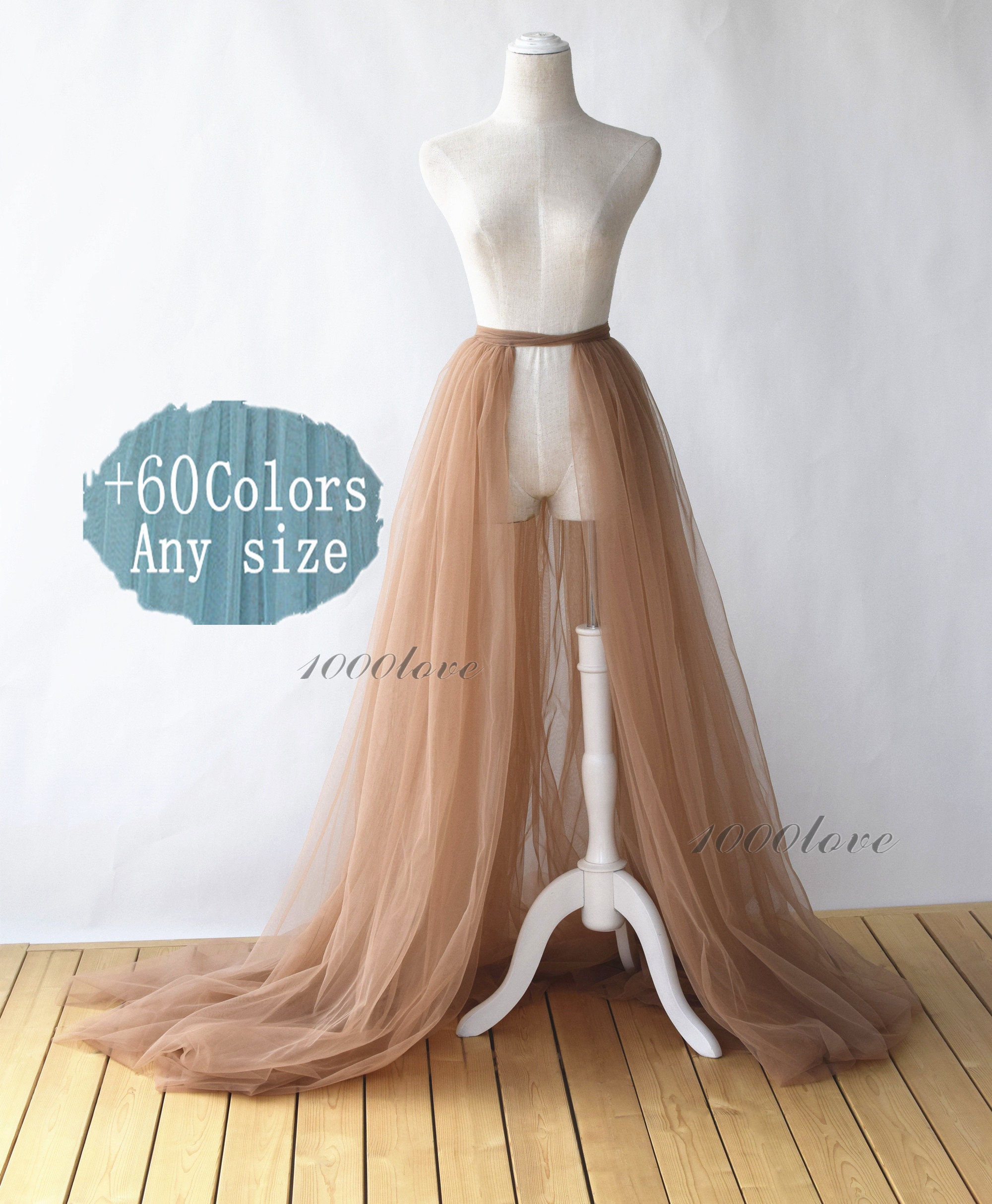 removable overskirt